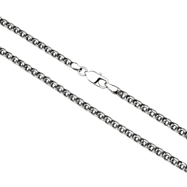 Срібний ланцюжок Плоский Бісмарк 