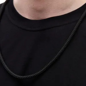 Срібний шнурок шовковий зі вставками Щит  зображення 4