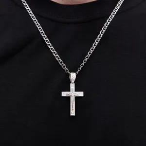 Срібний хрестик з розп'яттям Воля   зображення 8