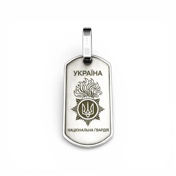 Silver Pendant for Engraving Medallion