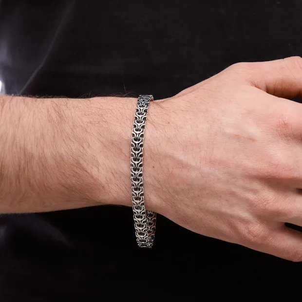 Срібний браслет Рамзес 