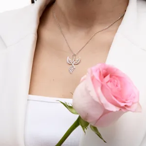 Срібна підвіска Вогняний Фенікс   зображення 9