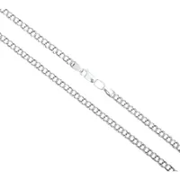 Срібний ланцюжок Плоский Бісмарк 