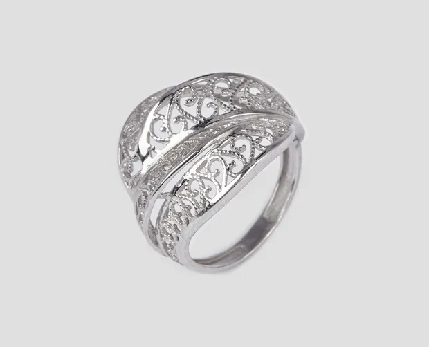 Серебряное кольцо Венеция 1611849