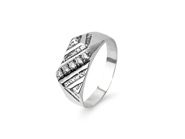 Silver male ring Escalibur