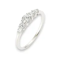 Срібна каблучка Джулія 