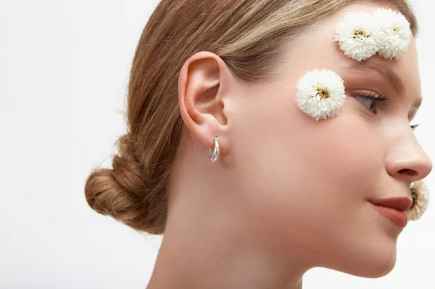 Серебряные серьги Лаконичность