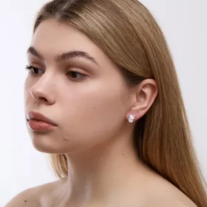 Silver earrings Kitty  зображення 2