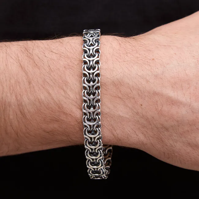 Срібний браслет Рамзес   зображення 4