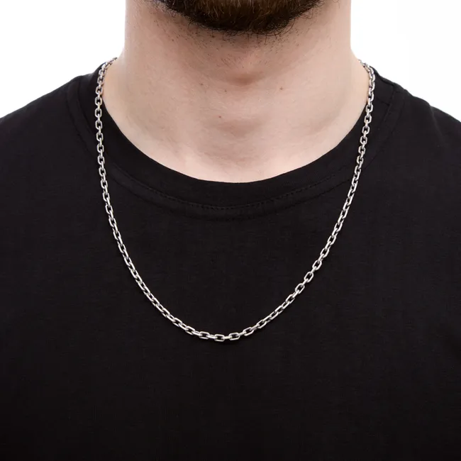 Срібний ланцюжок Якір  