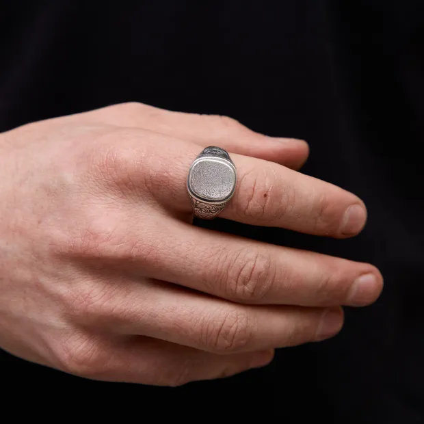 Срібний чоловічий перстень Імперія 