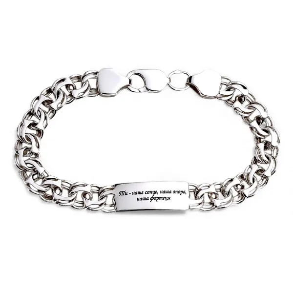 Срібний браслет Техас 