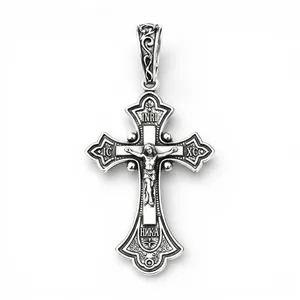 Срібний хрестик Наснага  