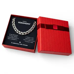 Срібний браслет класичний бісмарк та Коробка під набір 