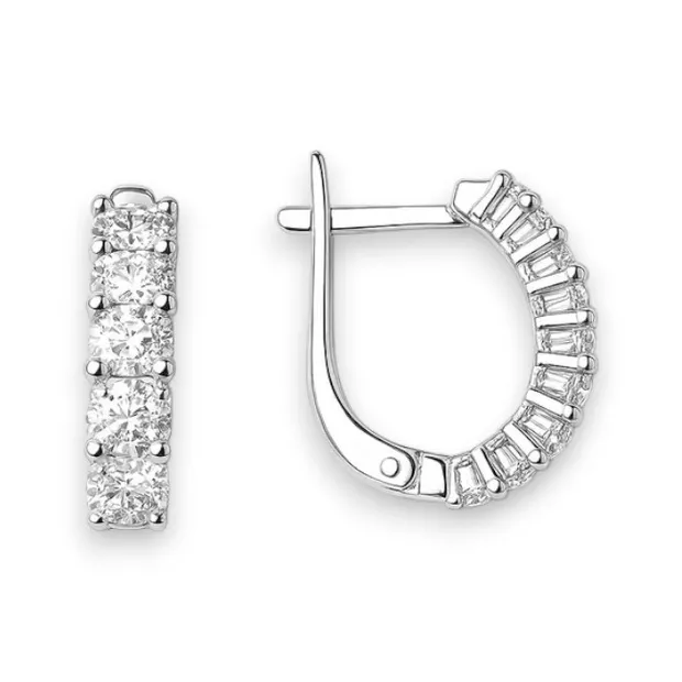 Silver earrings Ricks