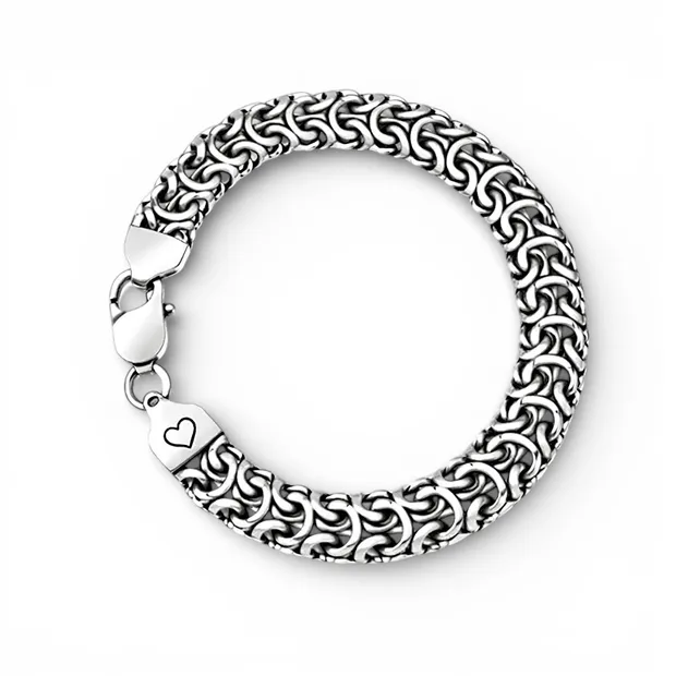 Срібний браслет Рамзес 