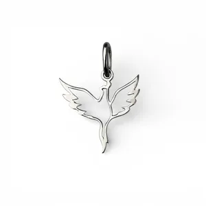 Срібна підвіска Фенікс  
