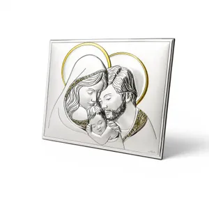 Срібна ікона Сім'я 