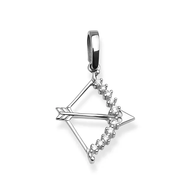 Срібна підвіска Стрілець