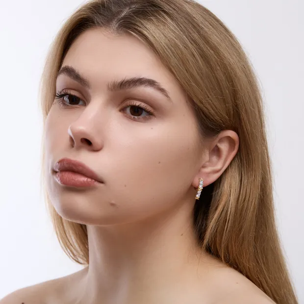 Silver Earrings Enjoyment