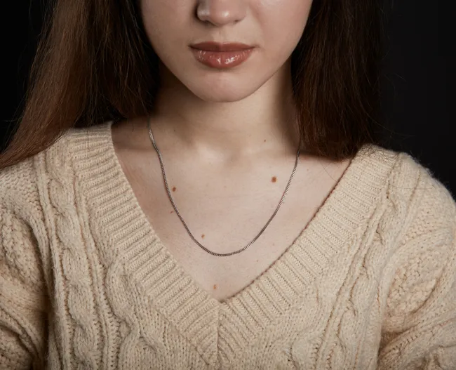 Срібний ланцюжок Панцирний   зображення 2
