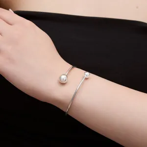 Срібний браслет Дві Кульки  зображення 2