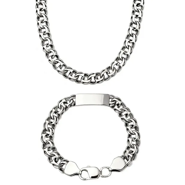 Срібний чоловічий набір Техас