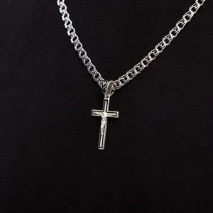 Срібний чоловічий набір Ніжність  зображення 4