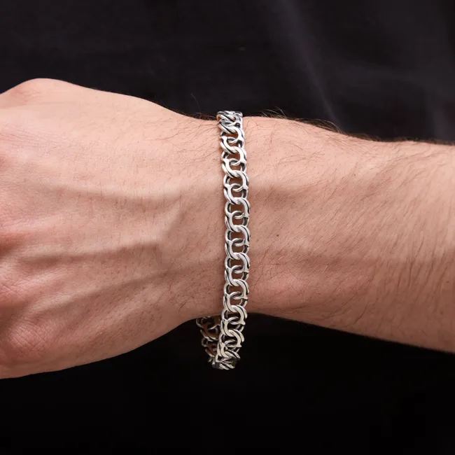 Срібний браслет Класичний Бісмарк   зображення 2