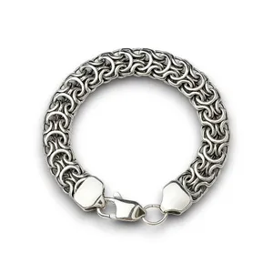 Срібний браслет Рамзес  