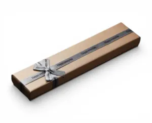 Коробка під браслет "Happy everyday" темно-бежева  