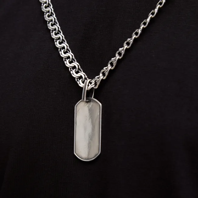 Серебряная подвеска для гравировки Медальйон   зображення 4