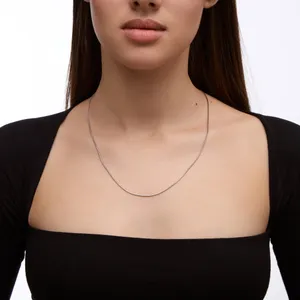 Срібний ланцюжок Снейк   зображення 2