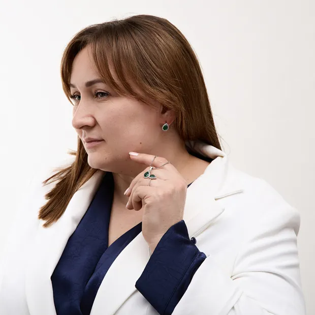 Срібний набір Хюррем