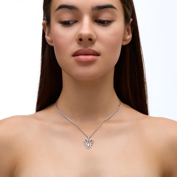 Срібна підвіска Овен