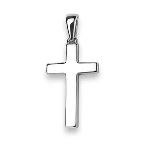 Silver Cross Rectangular 