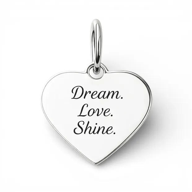 Серебряная подвеска Сердце 