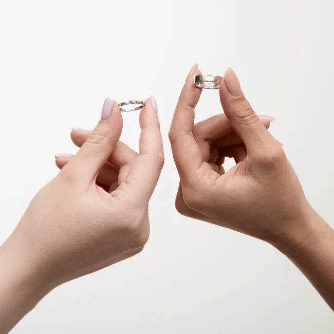 Серебряное Кольцо Heart  зображення 7