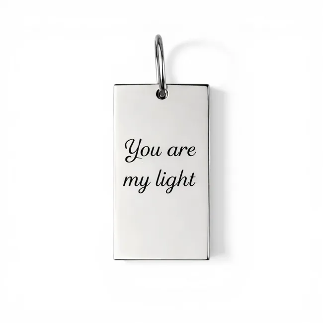 Срібна пластина для гравіювання 