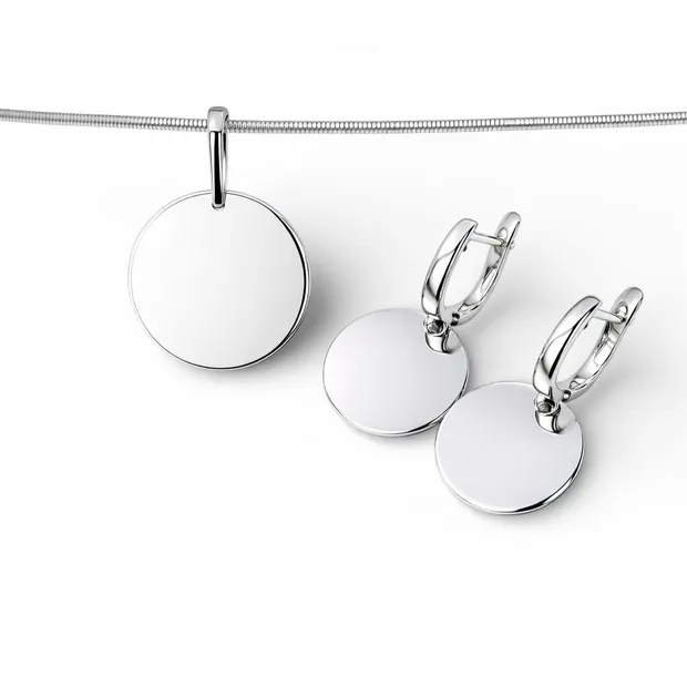 Срібний набір Монетки