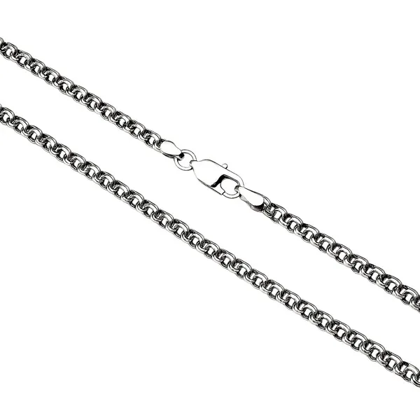 Серебряная цепочка Плоский Бисмарк 