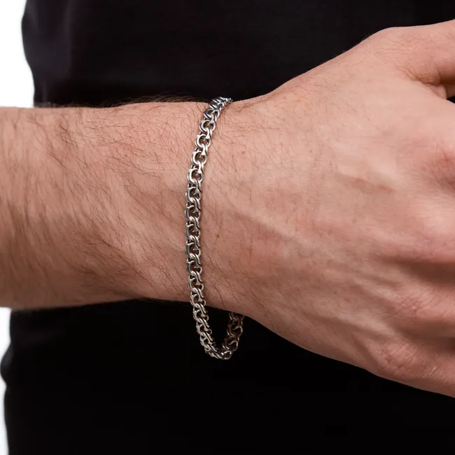 Серебряный браслет Класический Бисмарк  зображення 2