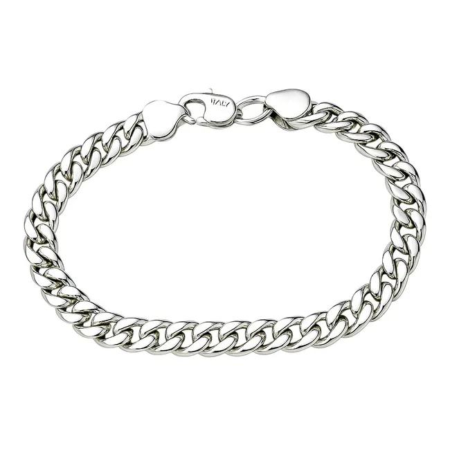 Срібний браслет Панцирний