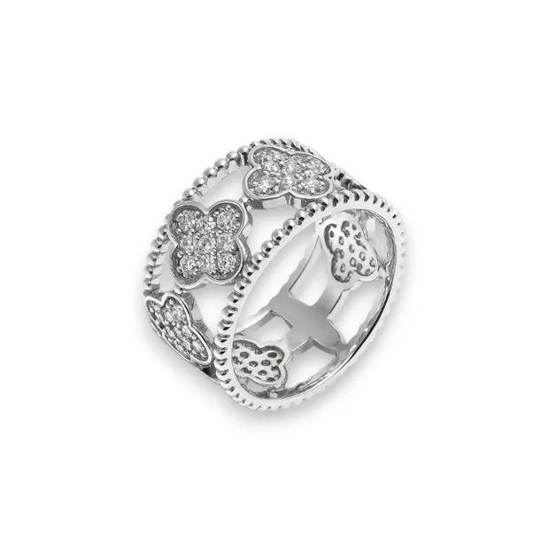 Срібна каблучка Сільвія 