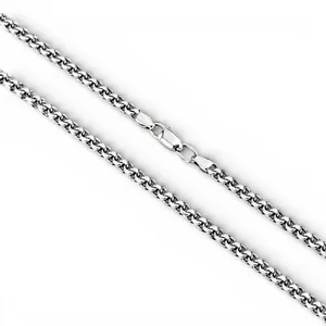 Срібний ланцюжок Плоский Бісмарк   зображення 2