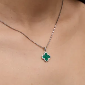 Срібна підвіска Конюшина  зображення 3