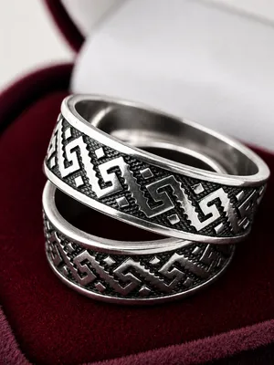 Серебряное кольцо Вышиванка   зображення 4