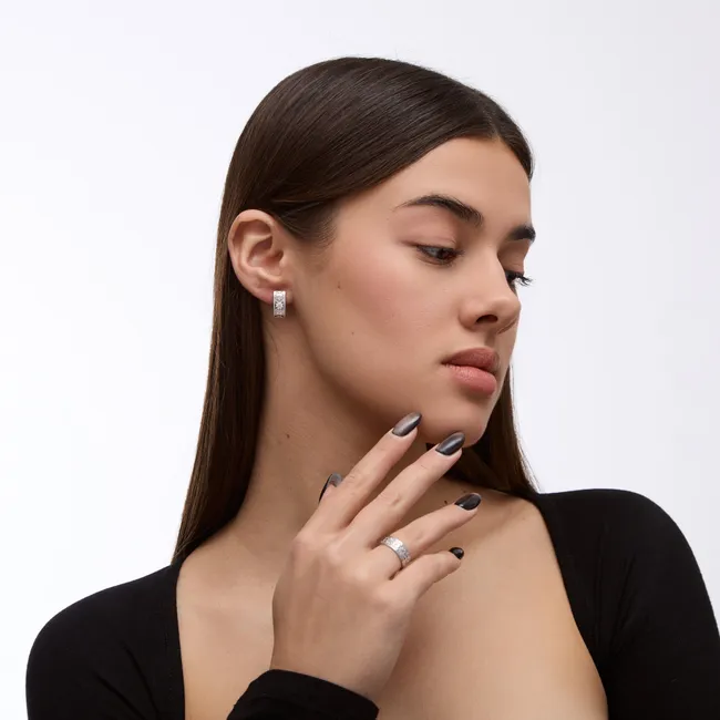 Срібний набір Орнамент  зображення 2