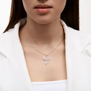 Срібна підвіска Вогняний Фенікс   зображення 4