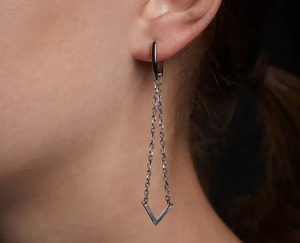 Серебряные серьги Комбо 7195 Р